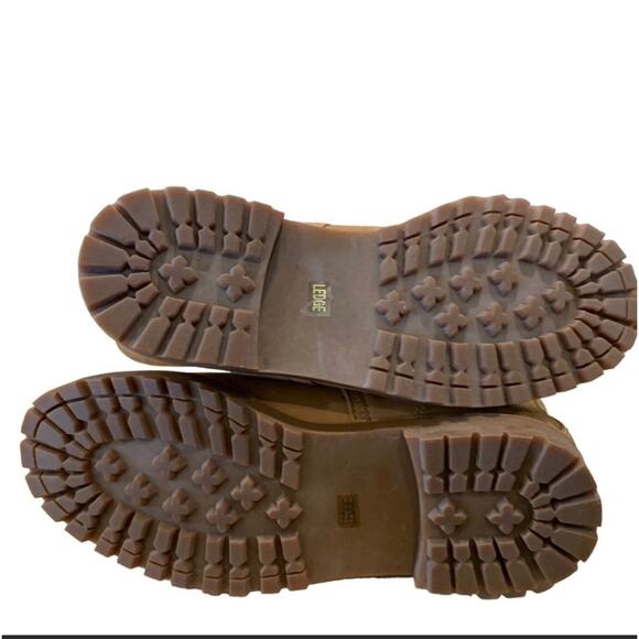 HIGH sierra hiking boots suede leather uppers lace up lug sole size 7.5 and 8 - Picture 7 of 9